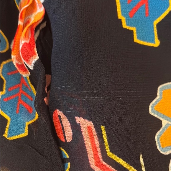 Anthropologie Verb Pallavee Singhee Floral Lace size medium Dress - Picture 16 of 17